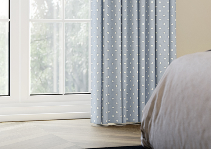Full Stop, Larkspur - Made to Measure Curtains - Image 5